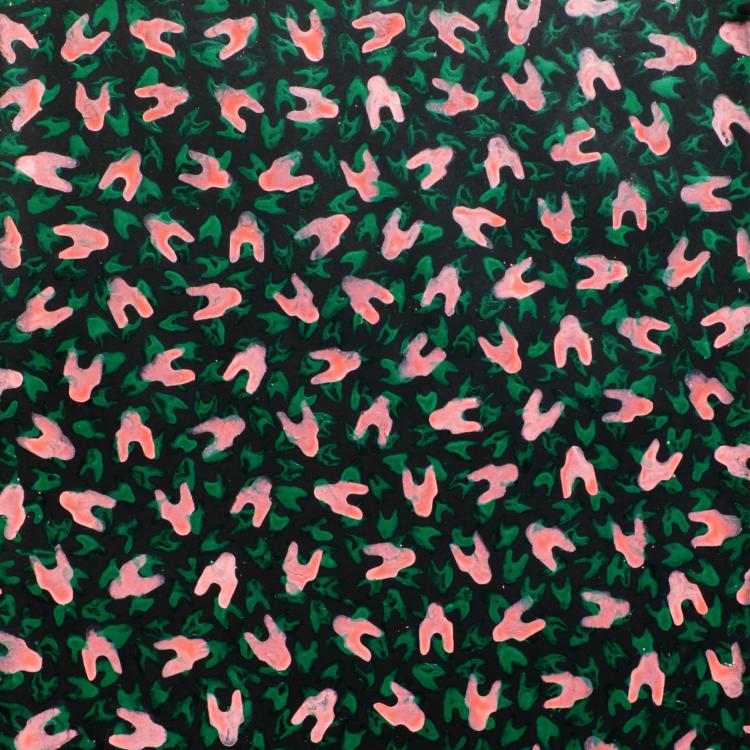 ST-P616- série conscient-inconscient- peinture sur papier - 100 x 70 cm-