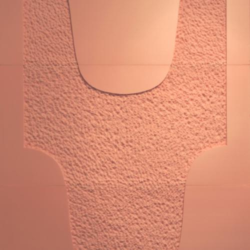 Peinture/tableau de la série « LUX » panneau en polystyrène extrudé sculpté  « ST P704 » R - 180x125 cm