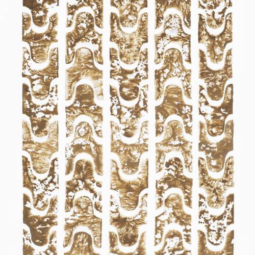 ST P1203 série '' Boustrophédon'' - terre crue + acrylique sur toile libre 214x311 cm ou 311x214 cm