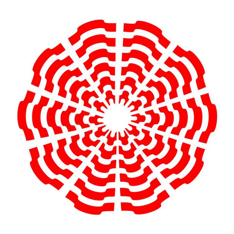 Multiples de la série « la FSEDEF » ''ST- N1001'' impression numérique du 20x20 au 200x200 cm