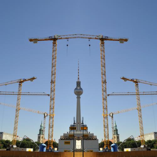 ''ST-PH '' - les Grues - Photographie en digigraphie - 75x65 cm - Ed.3