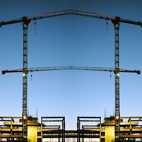 ''ST-PH 0374'' - les Grues - Photographie en digigraphie - 77x100cm - Ed.3